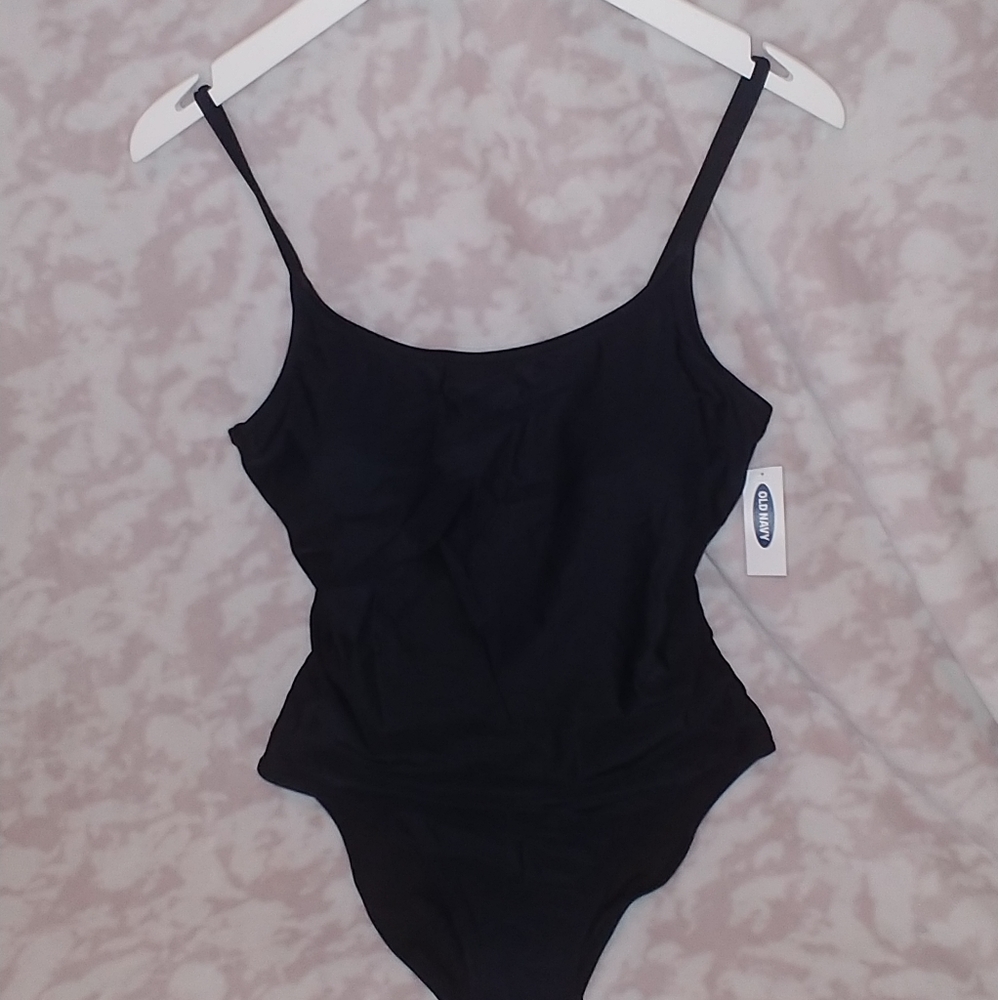 Black Swimsuit Size Medium Old Navy